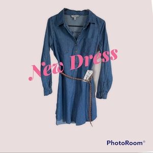 New denim dress
